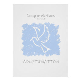 Felicitaciones a su poster de confirmación