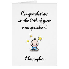 Felicitaciones A Tu Nieto, Abuelos,