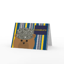 ¡Felicitaciones al Air Force Airman! Tarjeta media