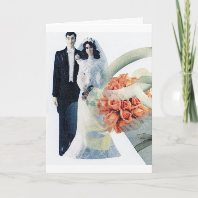 Felicitaciones al Boda de tarjetas de felicitación (Anverso)