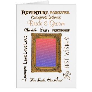 Felicitaciones al personalizado Boda fotográfico G