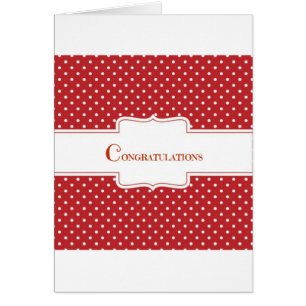 Felicitaciones al Punto Polka Rojo