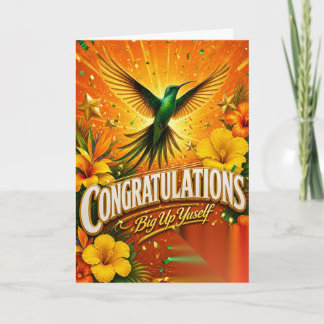 Felicitaciones Big Up Yusef -De Jamaica - tarjetas