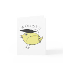 ¡Felicitaciones Birdie Graduation Card! Tarjeta