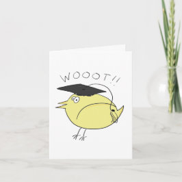 ¡Felicitaciones Birdie Graduation Card! Tarjeta