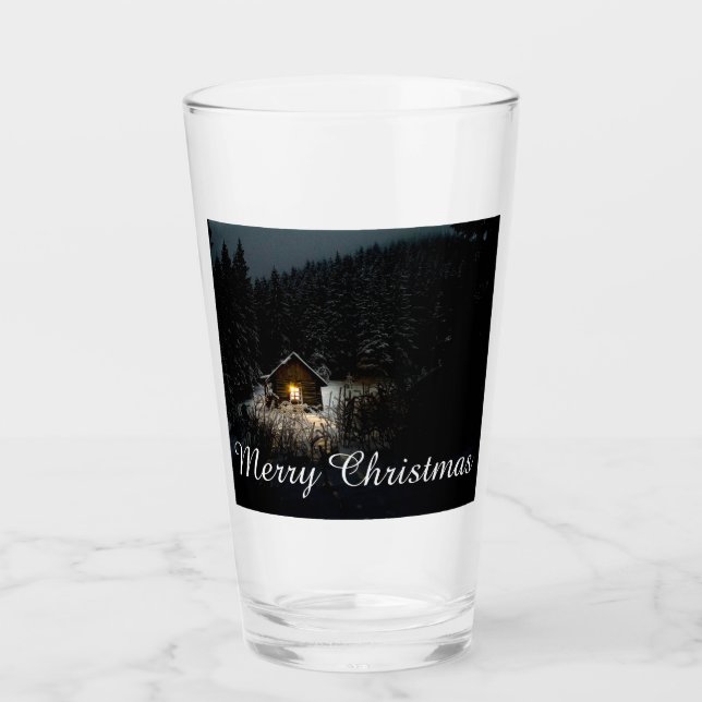 Felicitaciones de Navidad con Casa de Bruja (Anverso)