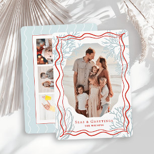 Felicitaciones de Navidad Seas & Greetings Coral 4
