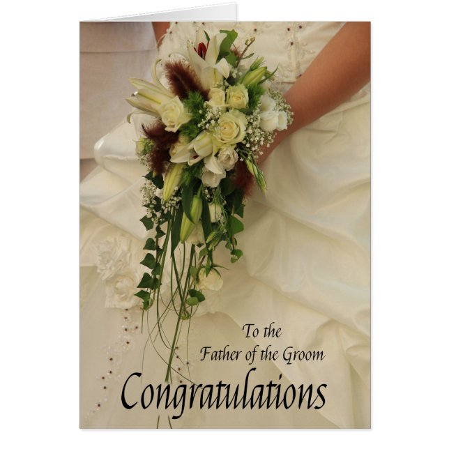 felicitaciones del padre del boda novio