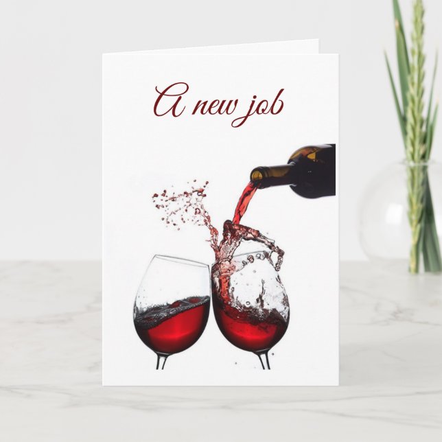 **FELICITACIONES EN SU NUEVA TARJETA DE TRABAJO** (Anverso)