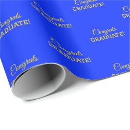 ¡Felicitaciones Graduados! Papel de envolvimiento