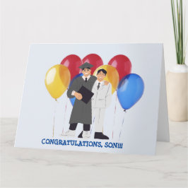 FELICITACIONES, HIJO!!! TARJETA