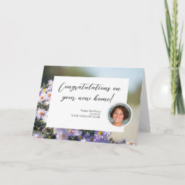 Felicitaciones nueva tarjeta de presentación de fo