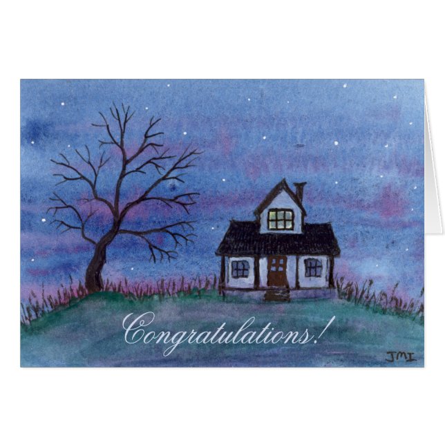 Felicitaciones Nuevo Hogar (Anverso (Horizontal))