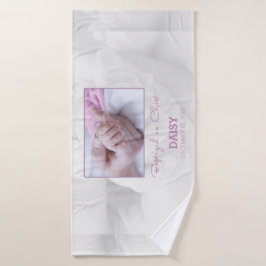 Felicitaciones por bautismo chica a bebé personali