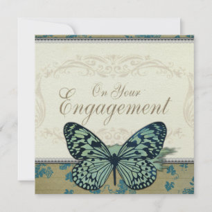 Felicitaciones por Compromiso de Mariposa