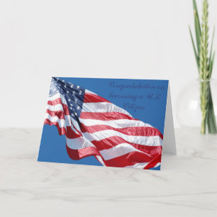 Felicitaciones por convertirse en una tarjeta ciud