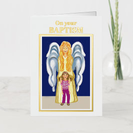 Felicitaciones por el bautizo de una niña
