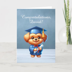 Felicitaciones por graduación - Tarjeta de porcino