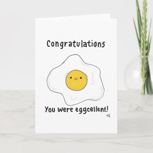 Felicitaciones por haber sido una tarjeta excelent (Anverso)