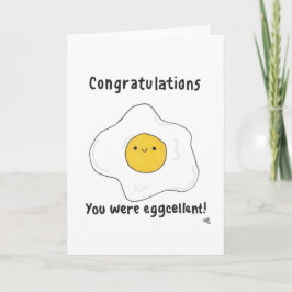 Felicitaciones por haber sido una tarjeta excelent