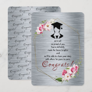 Felicitaciones por la graduación