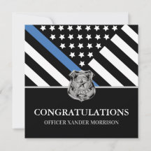 Felicitaciones por la Graduación de la Policía Ban
