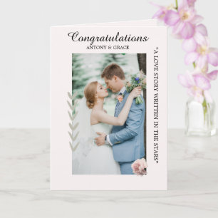 Felicitaciones por su boda – tarjetas