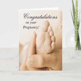 Felicitaciones Por Su Tarjeta De Embarazo