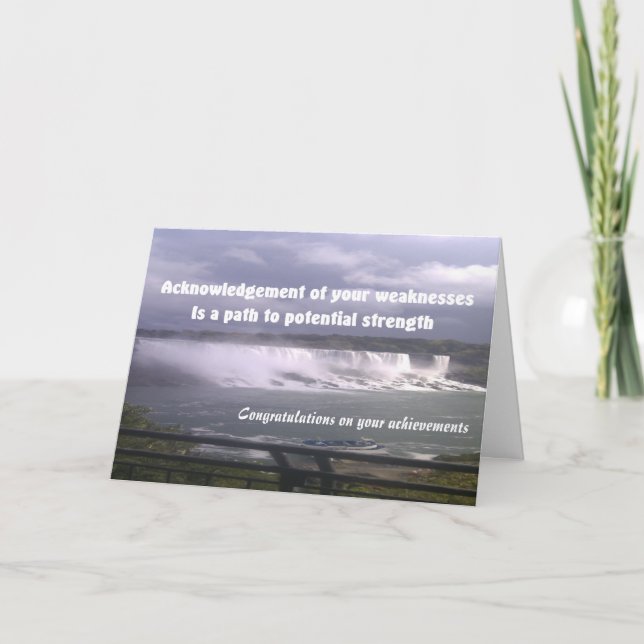 felicitaciones por su tarjeta de felicitación por  (Anverso)