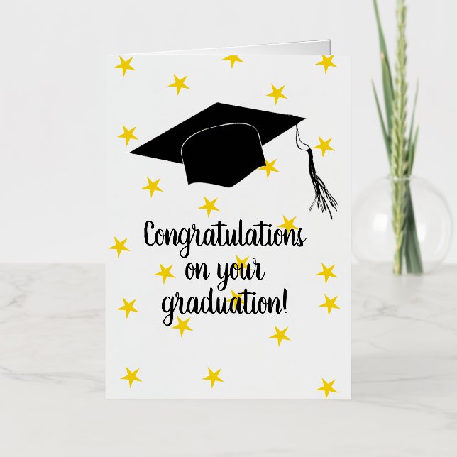 ¡Felicitaciones por tu graduación! (Anverso)