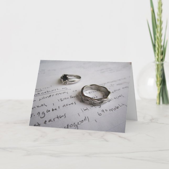 Felicitaciones por tu tarjeta de compromiso (Anverso)