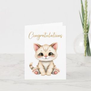 Felicitaciones tarjeta de bebé