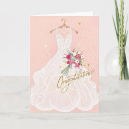 Felicitaciones Tarjeta de Despedida de Soltera