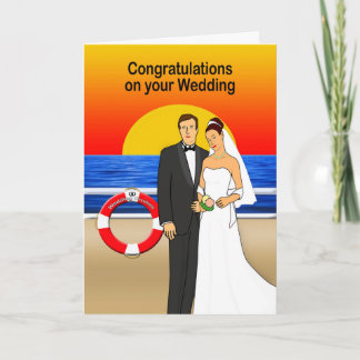 Felicitaciones Tarjeta de felicitación de Boda de