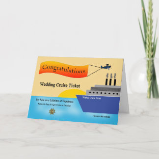 Felicitaciones Tarjeta de felicitación de Boda de 