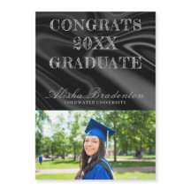 Felicitaciones Tarjeta de graduación magnética del