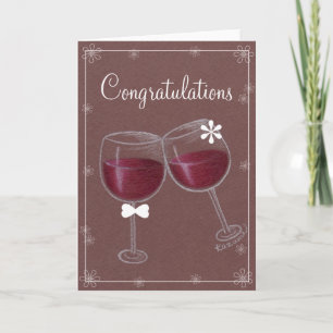 ¡Felicitaciones! Tarjeta mediana