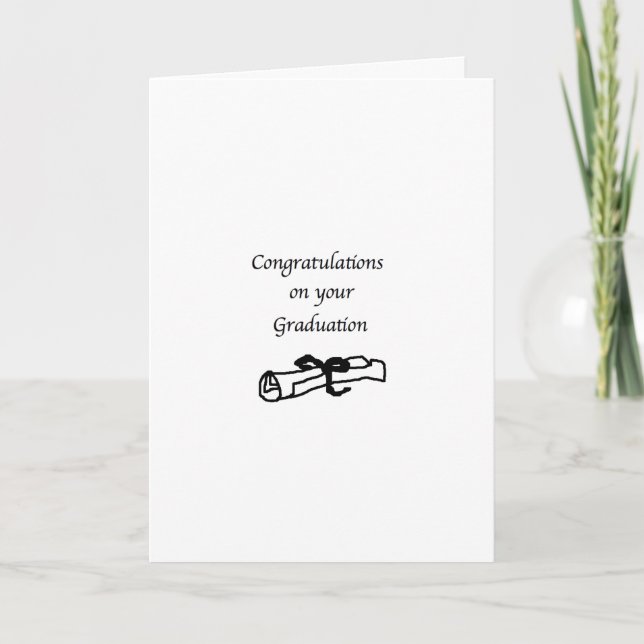 Felicitaciones Tarjeta Zombie (Anverso)