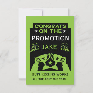Felicitaciones Verdes Por La Promoción Del Empleo