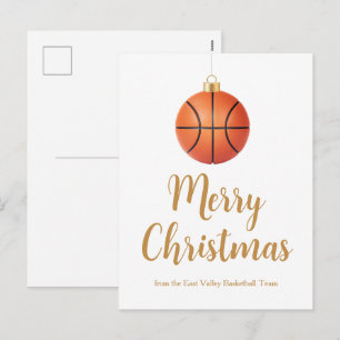 Feliciz Navidad Baloncesto Personalizado Genial