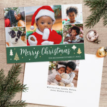 Feliciz Navidad Colage de Fotos Personalizadas Árb