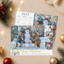 Feliciz Navidad Fotocolage Calendario 2027