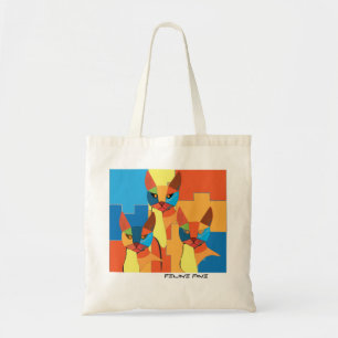 Feline Bolsa De Tela