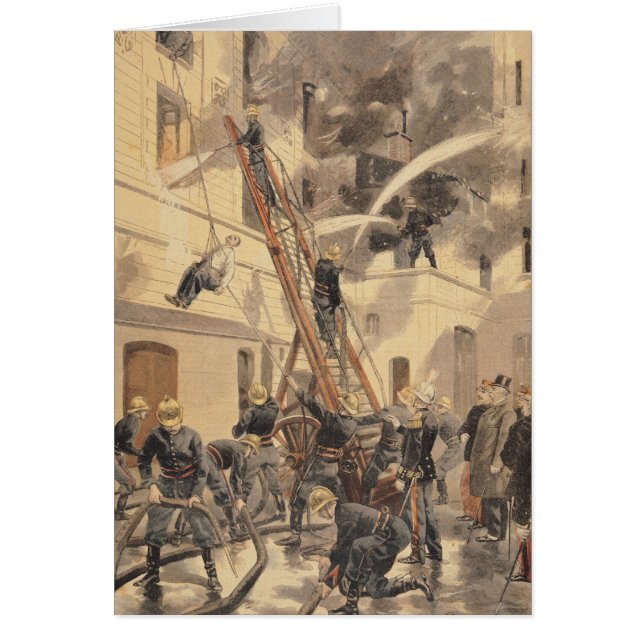Felix Faure con los bomberos (Frente)