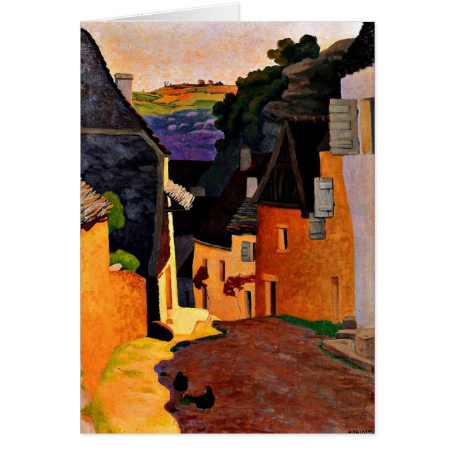 Felix Vallotton - Paisaje Rocamadour (Frente)