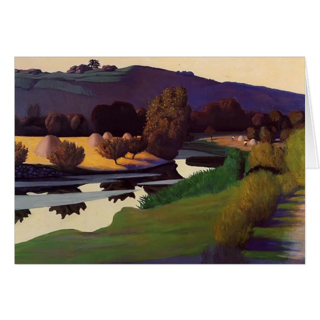 Felix Vallotton - tarde en el Loira (Anverso (Horizontal))