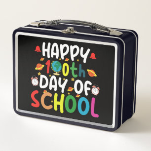 Feliz 100.º Día del Maestro Estudiante Escolar