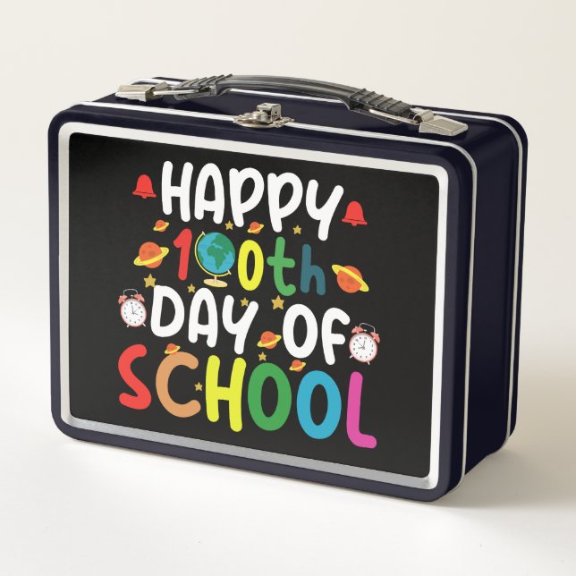 Feliz 100.º Día del Maestro Estudiante Escolar (Anverso)
