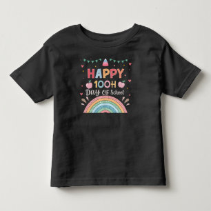 Feliz 100° Día de la Camisa Escolar para bebés y n