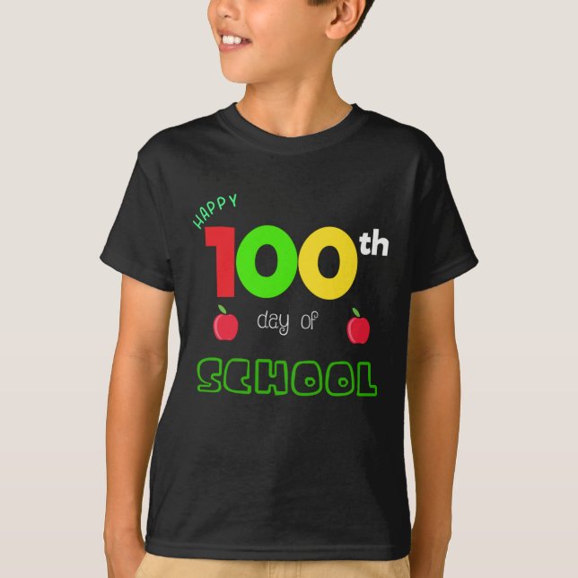 Feliz 100° Día de la Camiseta Escolar (Anverso)